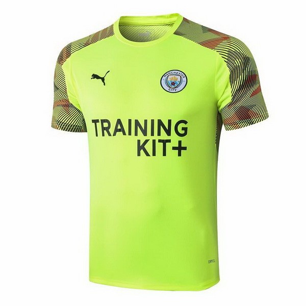 Entrenamiento Manchester City 2019-2020 Verde Fluorescente